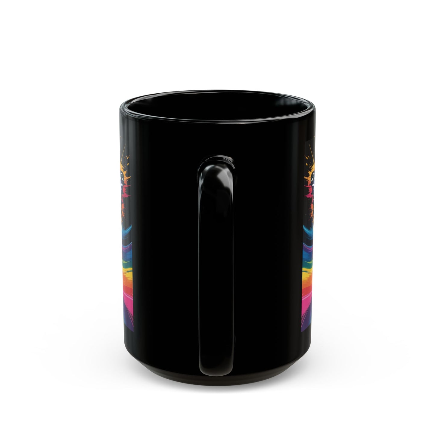 Butter Wave Black Mug (15oz)