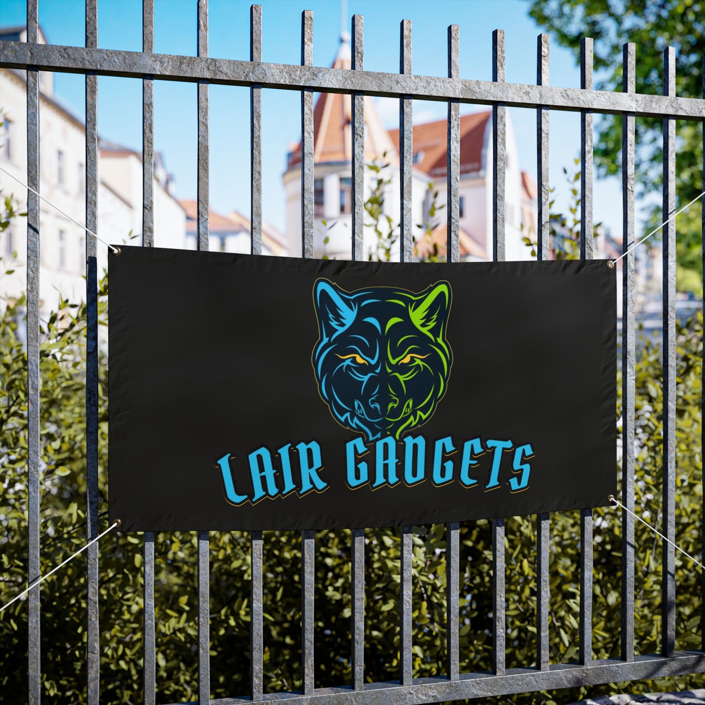 Lair Gadgets Vinyl Banners for Events, Parties, and Business Promotions, Personalized Signs, Eye-Catching Displays, Outdoor Decor, Wall Art