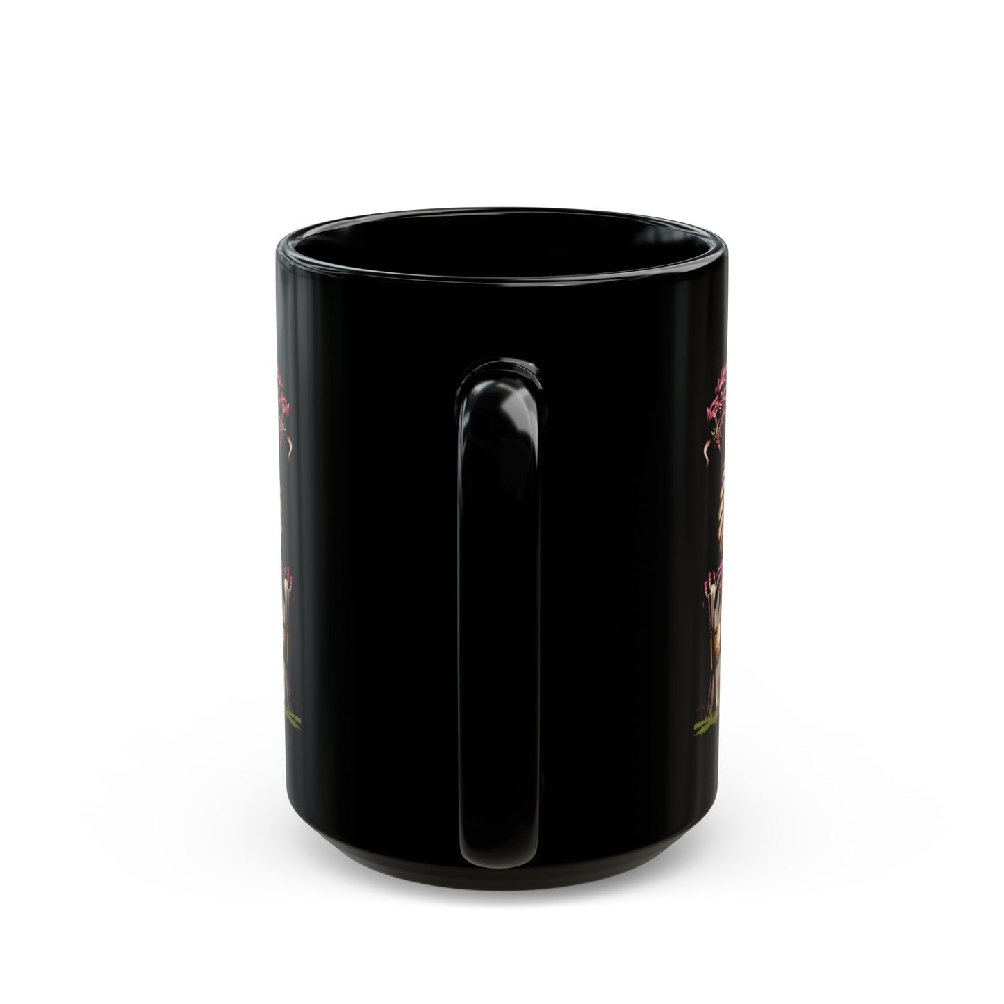 Red Dragon Book Black Mug (11oz, 15oz)