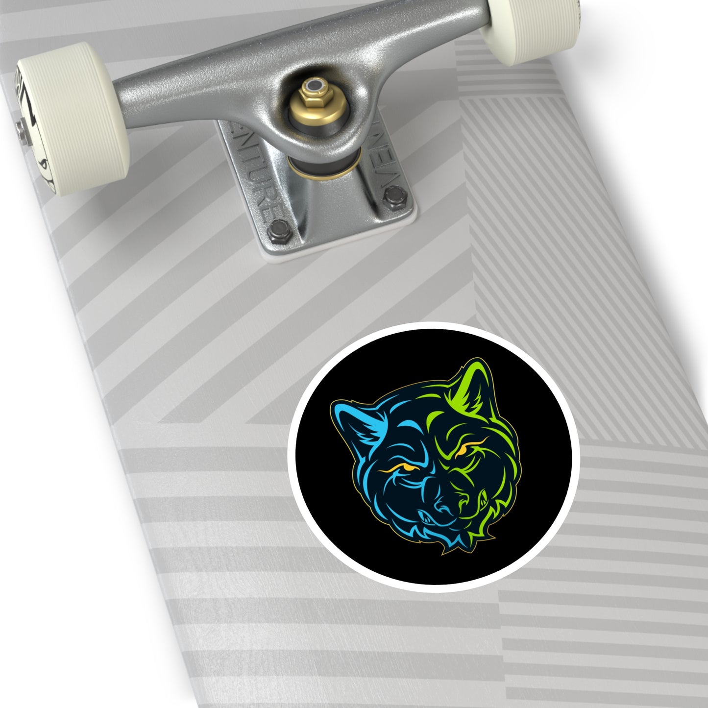 Bold Lair Gadgets Wolf Design Stickers, Unique Art Decals, Laptop Decor, Indoor/Outdoor Stickers, Great for Gifts & Personalization
