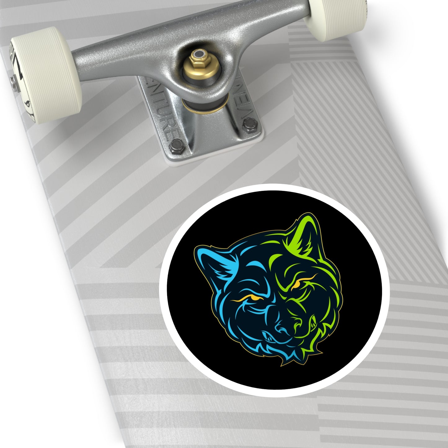 Bold Lair Gadgets Wolf Design Stickers, Unique Art Decals, Laptop Decor, Indoor/Outdoor Stickers, Great for Gifts & Personalization