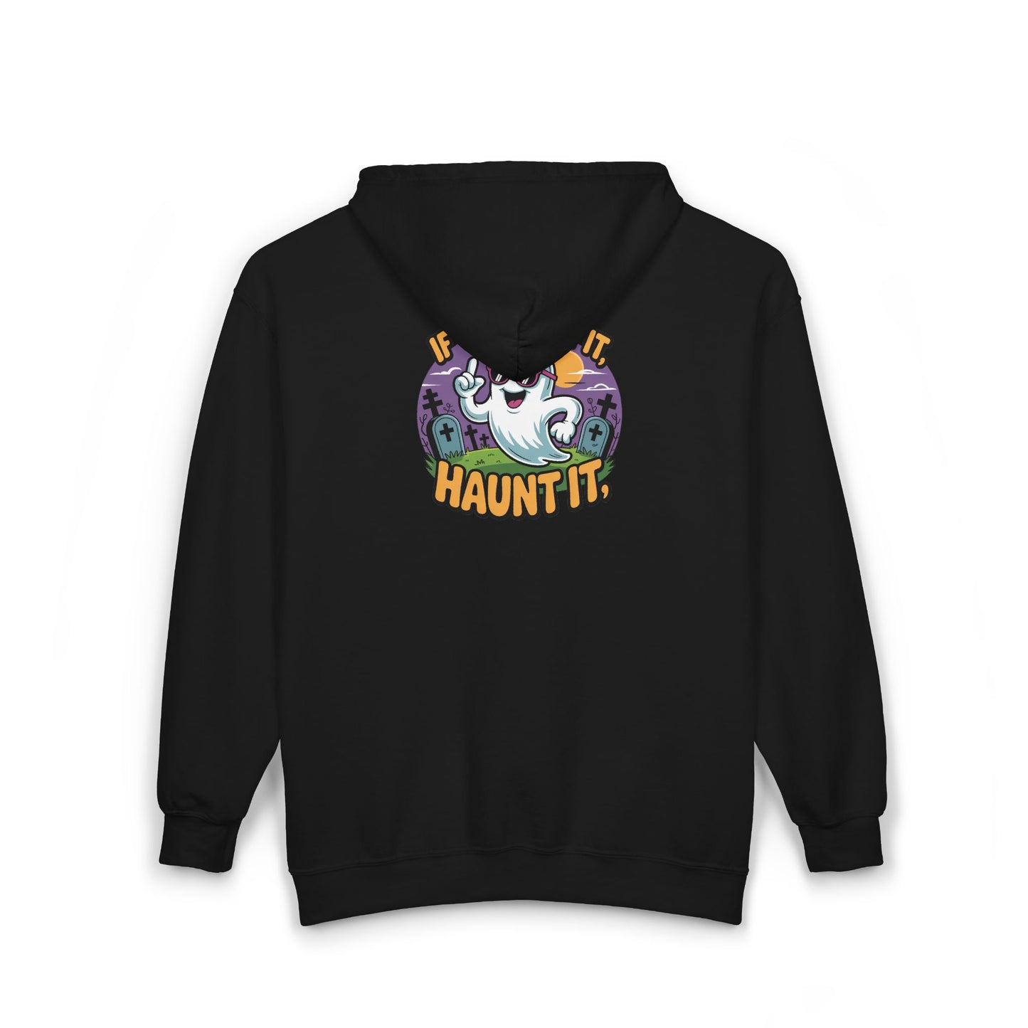 Lair Gadgets Unisex Heavy Blend™ Full Zip Hooded Sweatshirt Ghost Edition