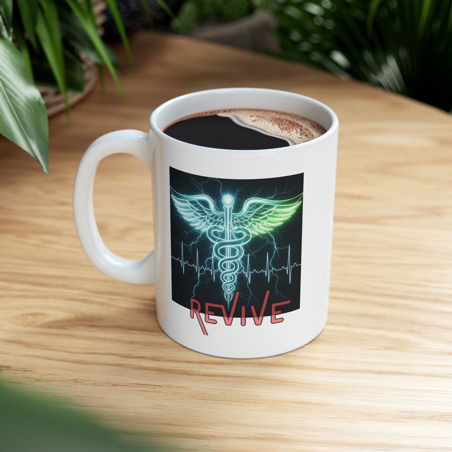 Revive Caduceus Mug, Doctor Mug, Nurse Mug, Medical Mug, EMT Mug, Healthcare Gift, Medical Professional Mug, Unique Mug, Gift For Doctors