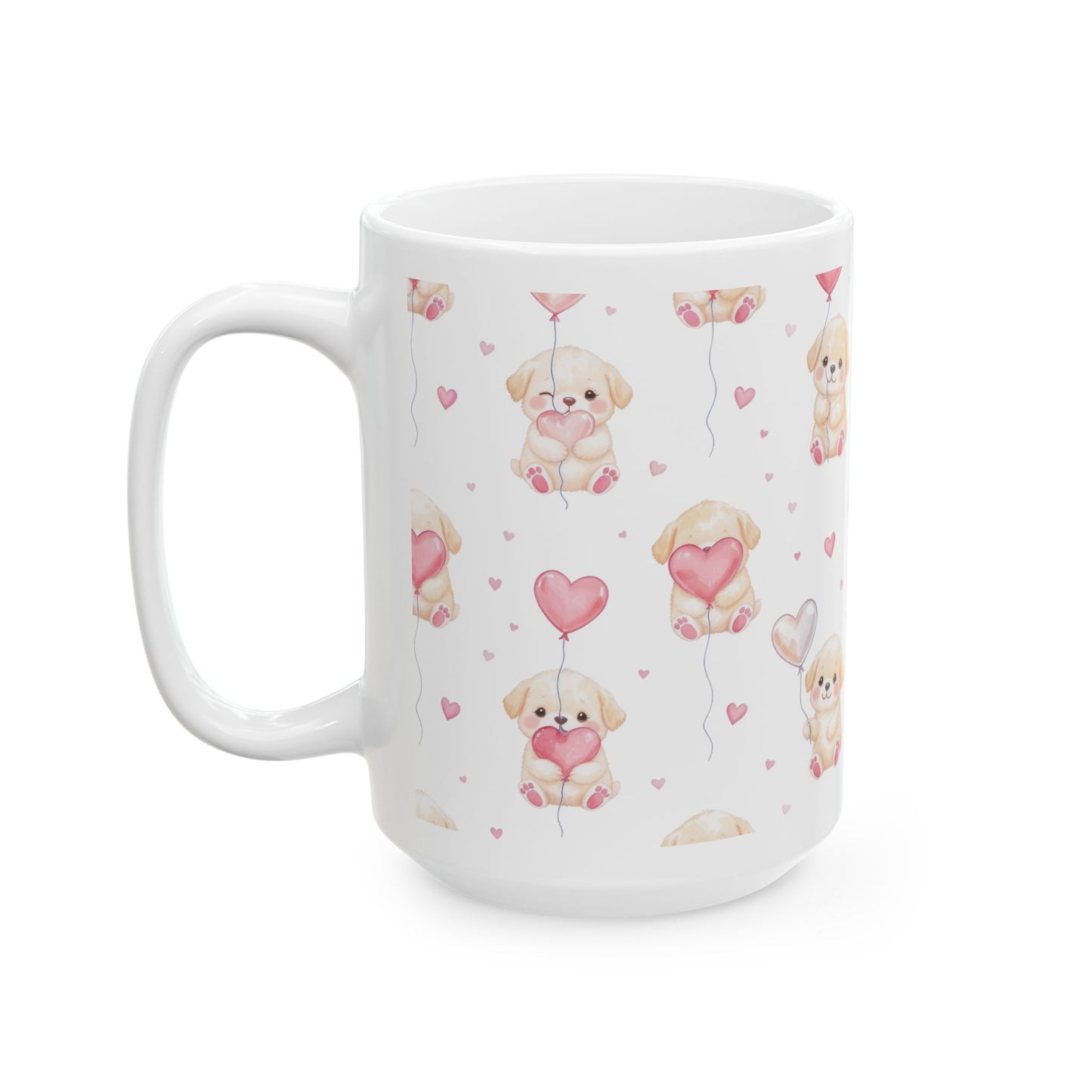 Puppy with Heart balloon- Score 88