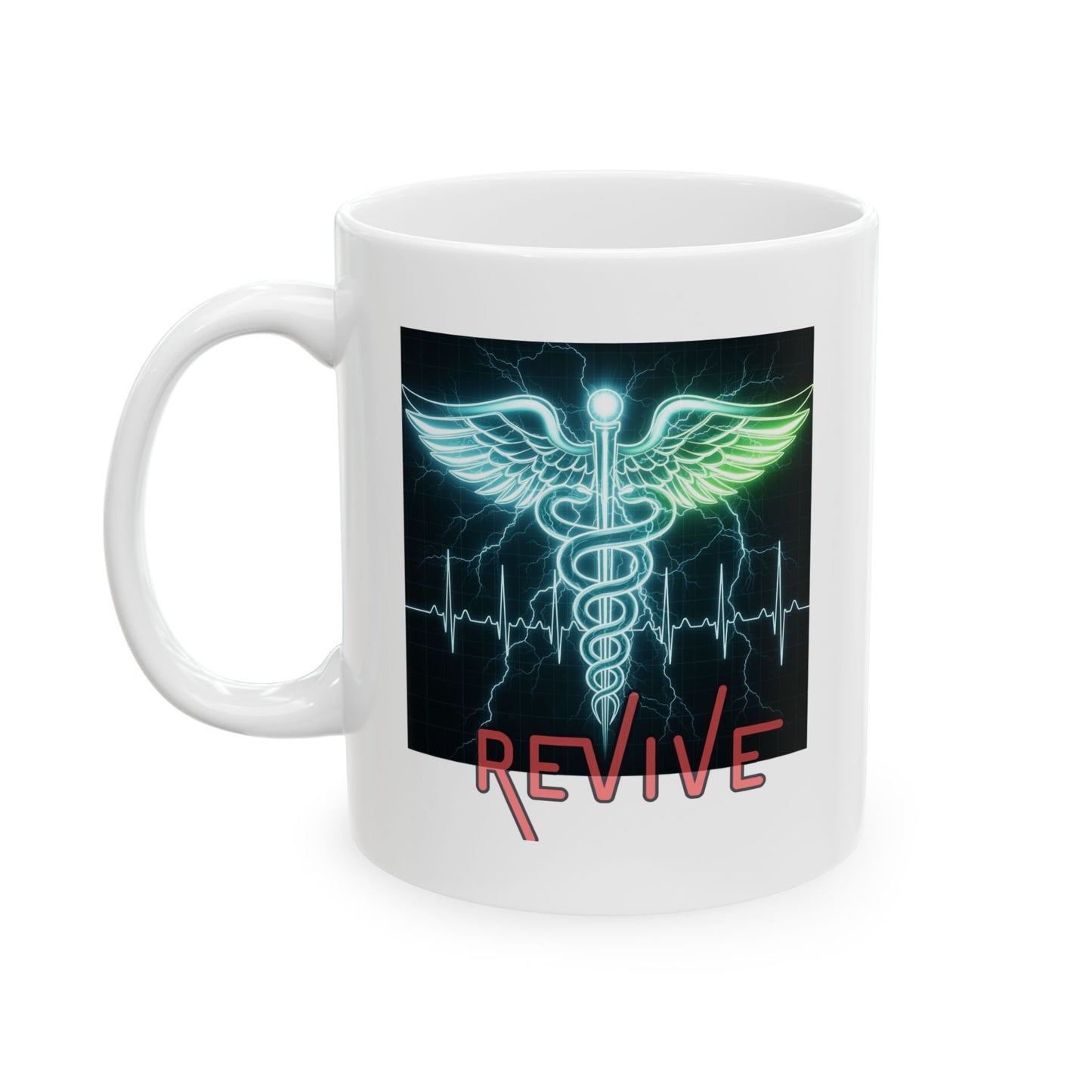 Revive Caduceus Mug, Doctor Mug, Nurse Mug, Medical Mug, EMT Mug, Healthcare Gift, Medical Professional Mug, Unique Mug, Gift For Doctors