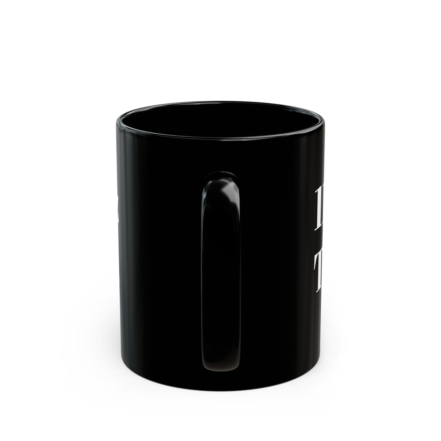 11 oz Test Black Mug (11oz,)