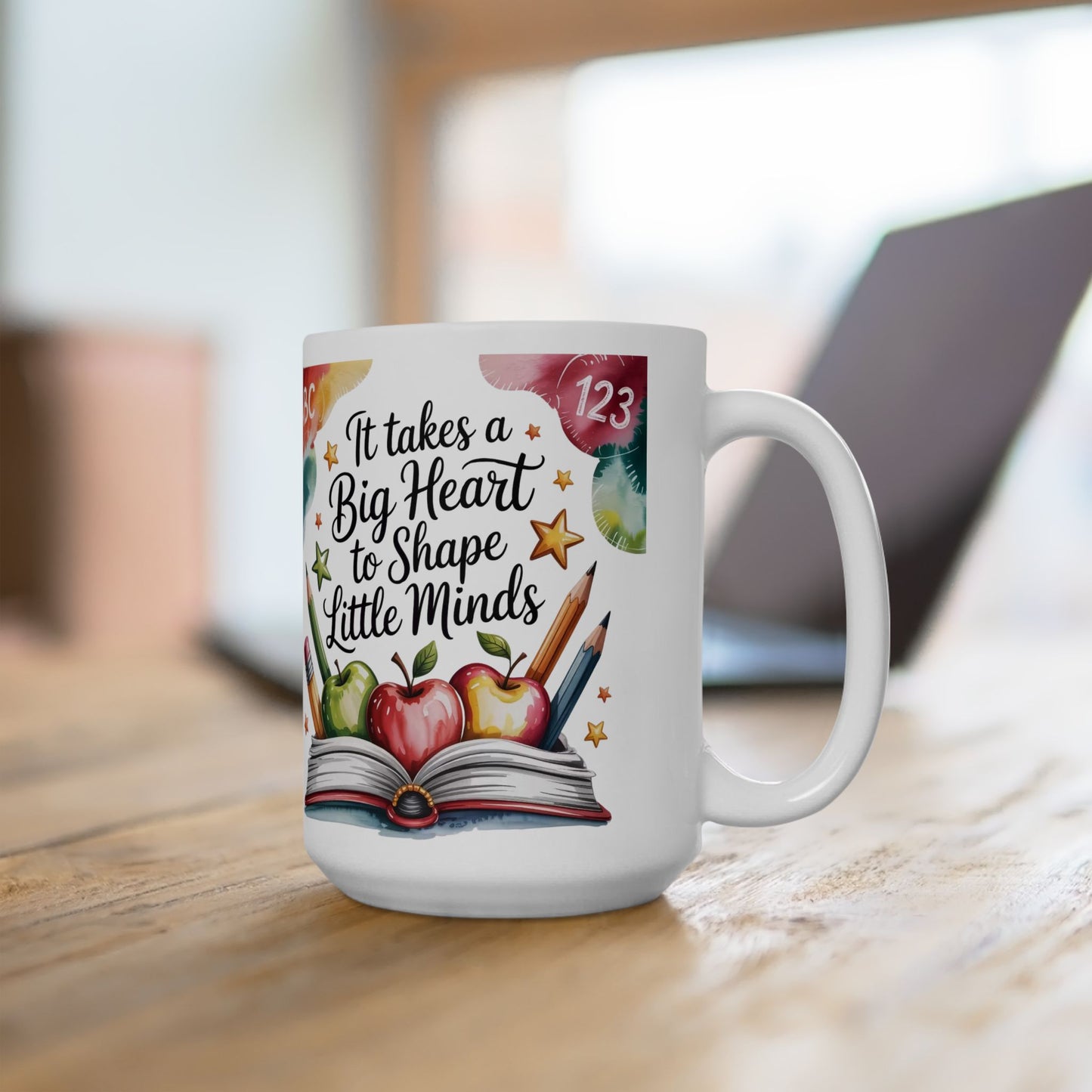 Teacher's Empowering Ceramic Mug | Perfect Gift for Educators & Students | Back to School, Teacher Appreciation, Classroom Decor