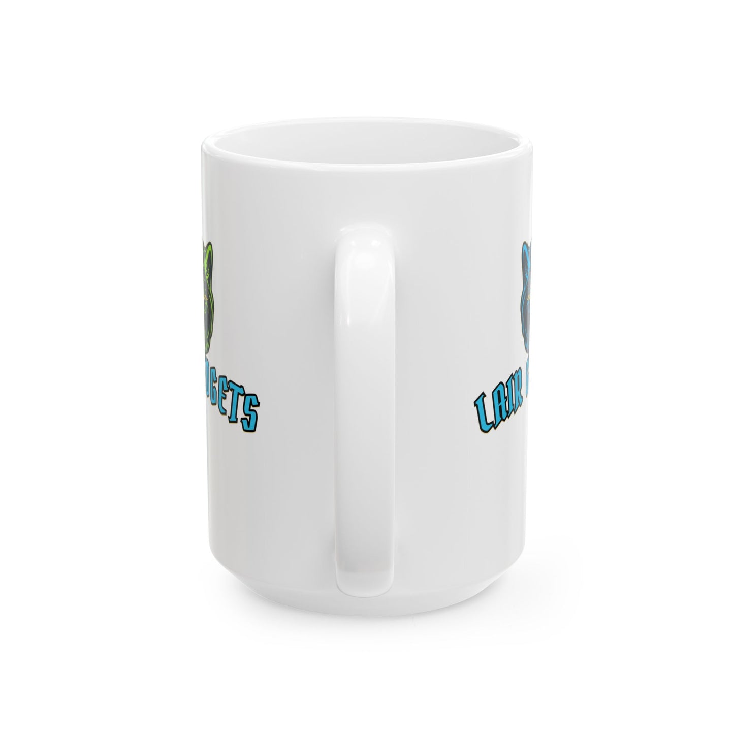 Liar Gadgets Wolf Mug, Colorful Ceramic Animal Cup for Coffee Lovers, Perfect Gift for Wildlife and Nature Enthusiasts