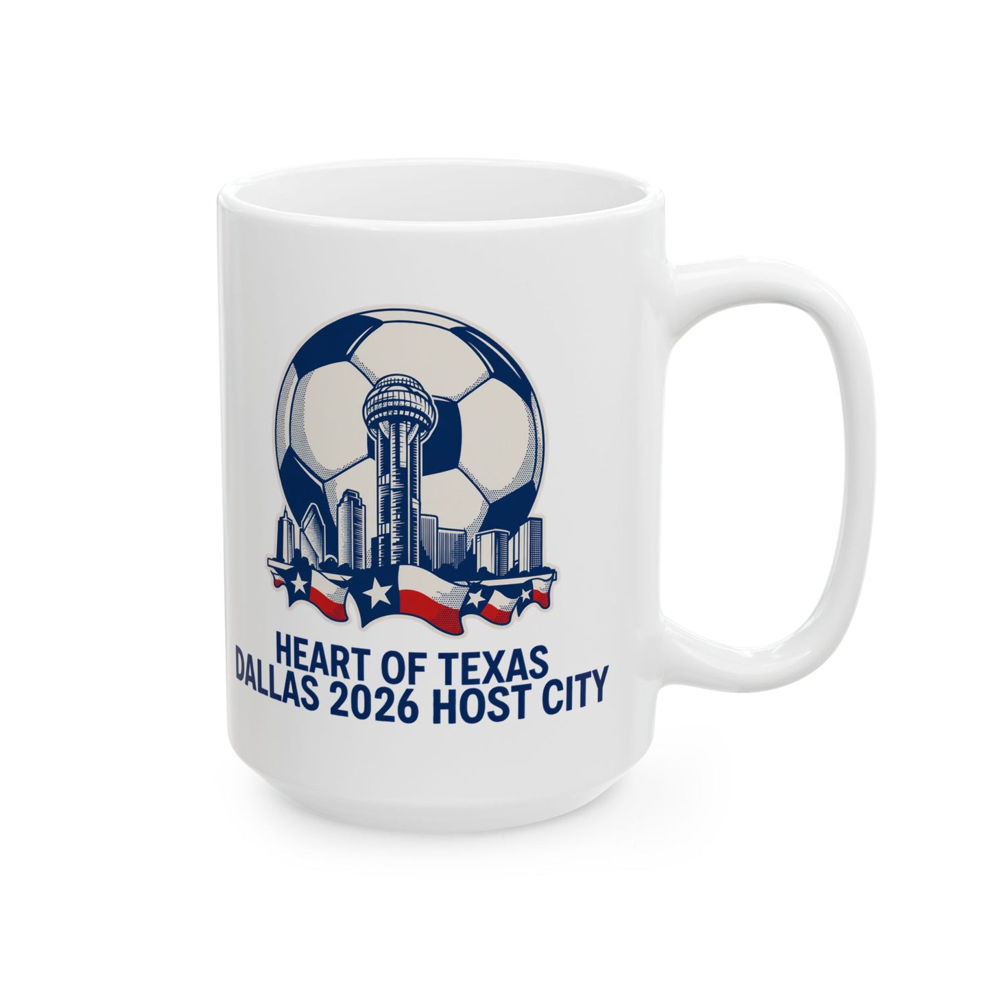 Host City Dallas Ceramic Mug, (11oz, 15oz)