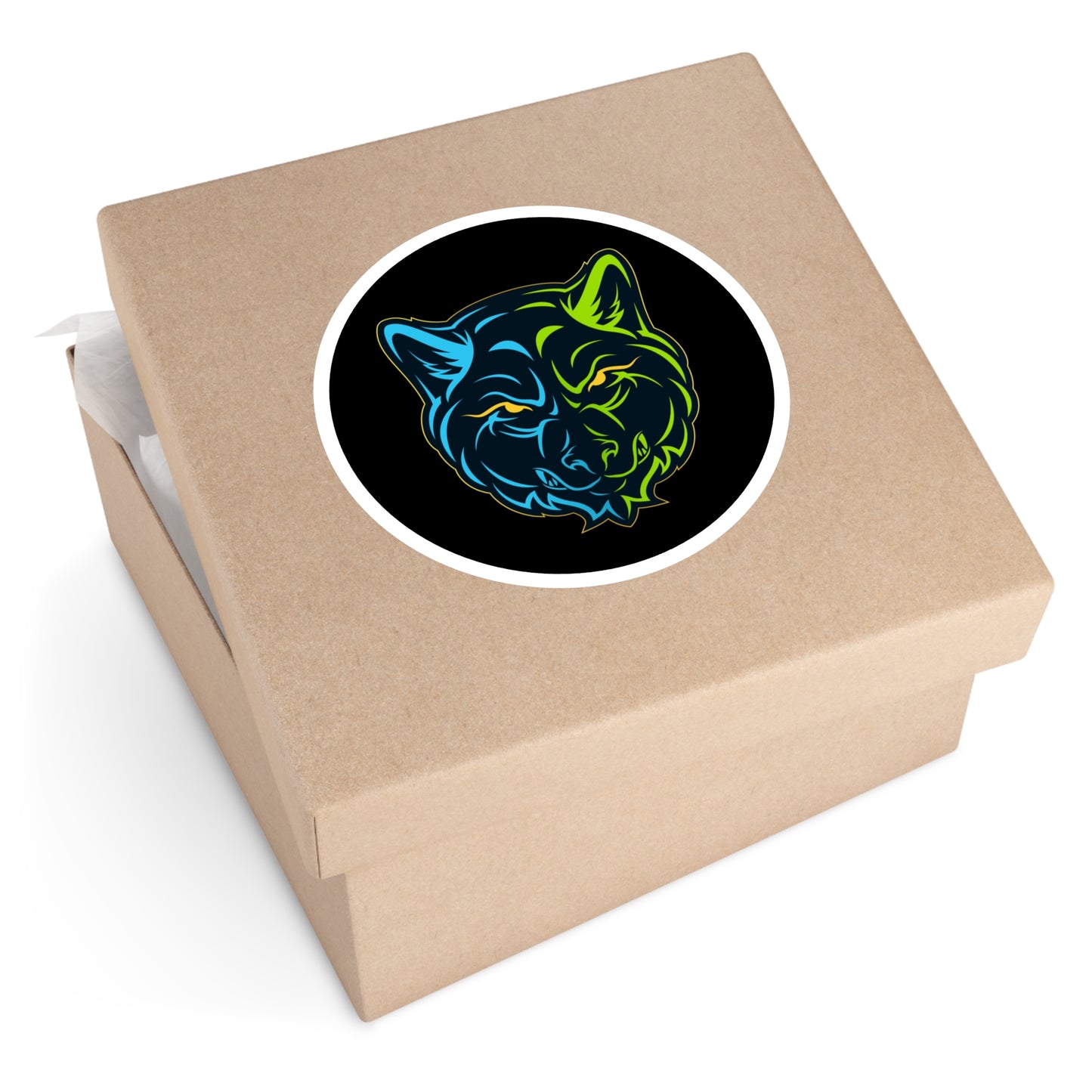 Bold Lair Gadgets Wolf Design Stickers, Unique Art Decals, Laptop Decor, Indoor/Outdoor Stickers, Great for Gifts & Personalization
