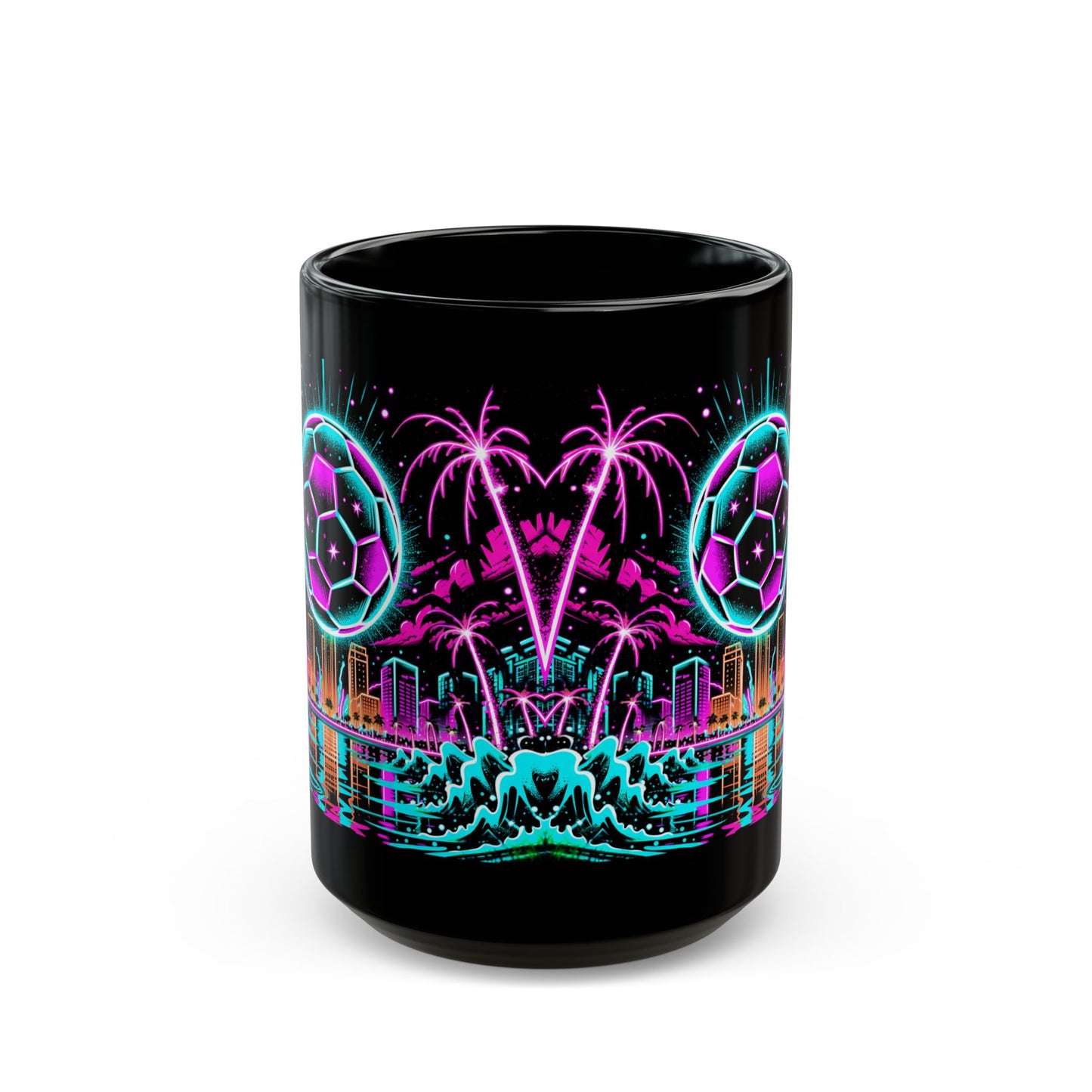 Midnight Miami Black Mug (11oz, 15oz)