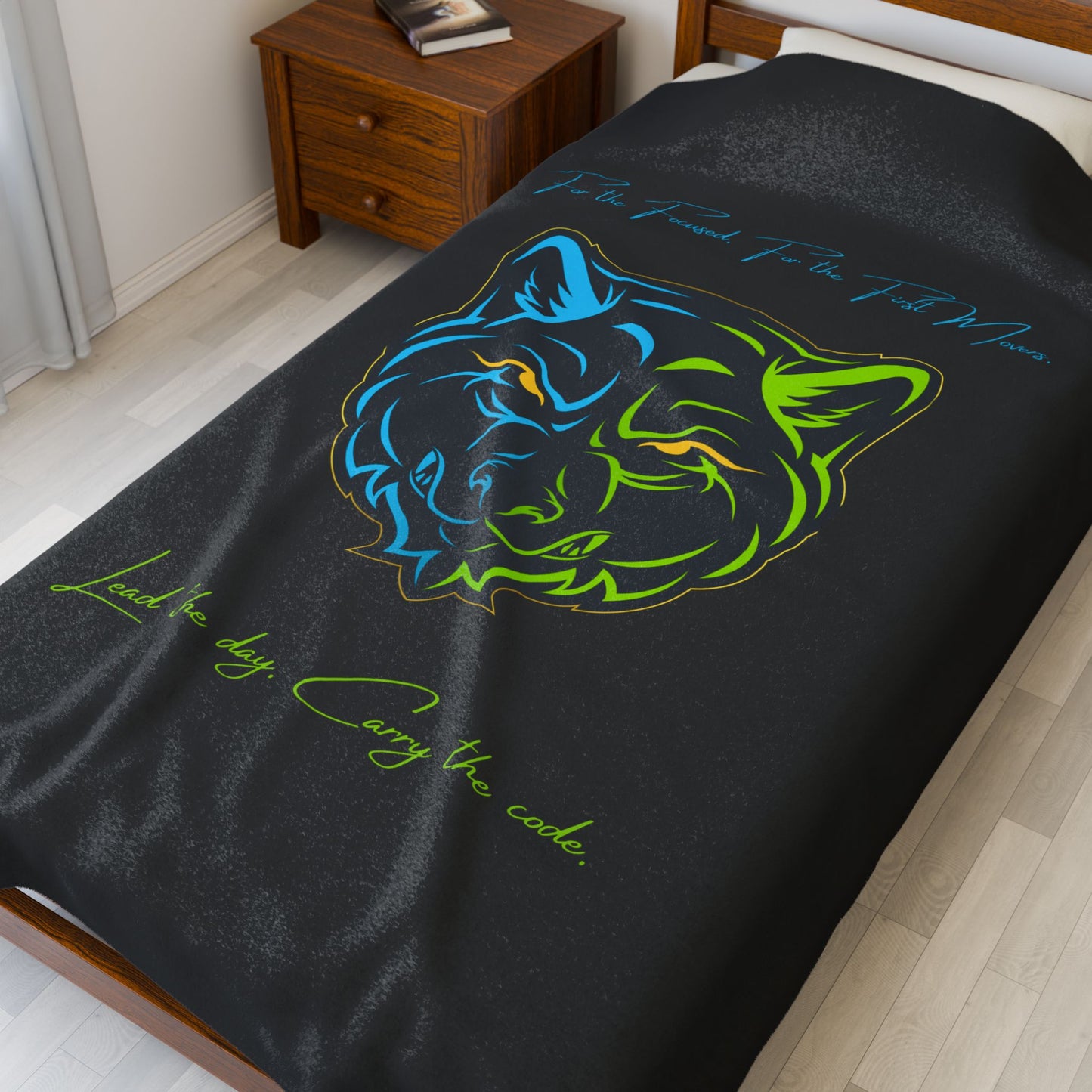 Lair Gadgets Wolf Velveteen Plush Blanket, Cozy Gift for Animal Lovers, Soft Throw for Home Decor, Warm Blanket for Relaxation, Unique Gift [...]