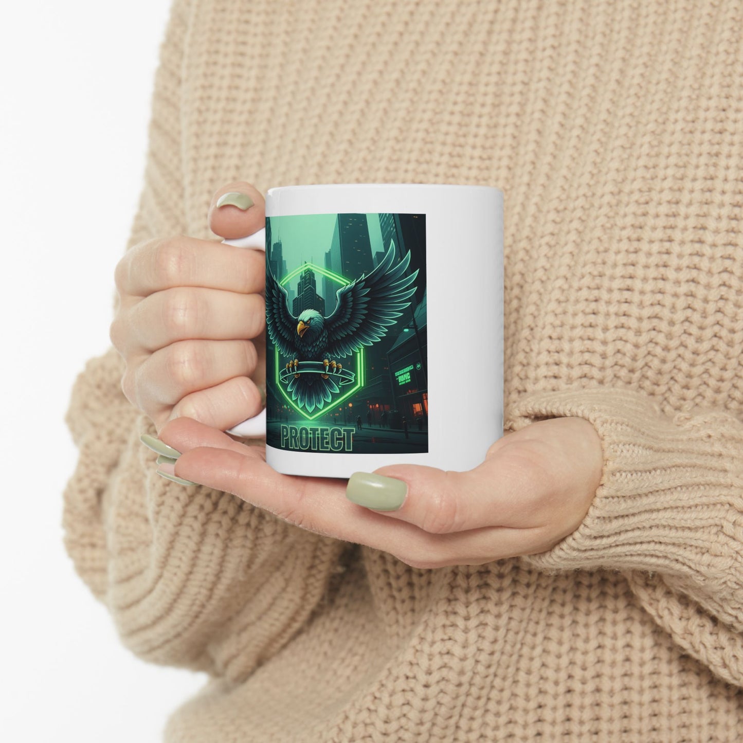 Gothic Fantasy Ceramic Mug - Perfect Gift for Coffee Lovers, Art Collectors, Home Decor, Halloween, Unusual Presents