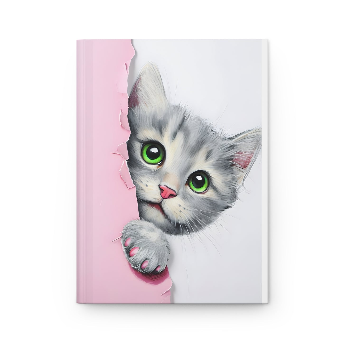 Adorable Cat-Designed Hardcover Journal for Cat Lovers