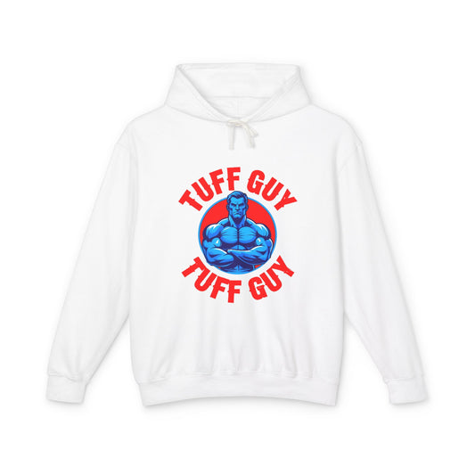 Tuff Guy Lightweight Hooded Sweatshirt | Fun Graphic Apparel for Everyday Comfort