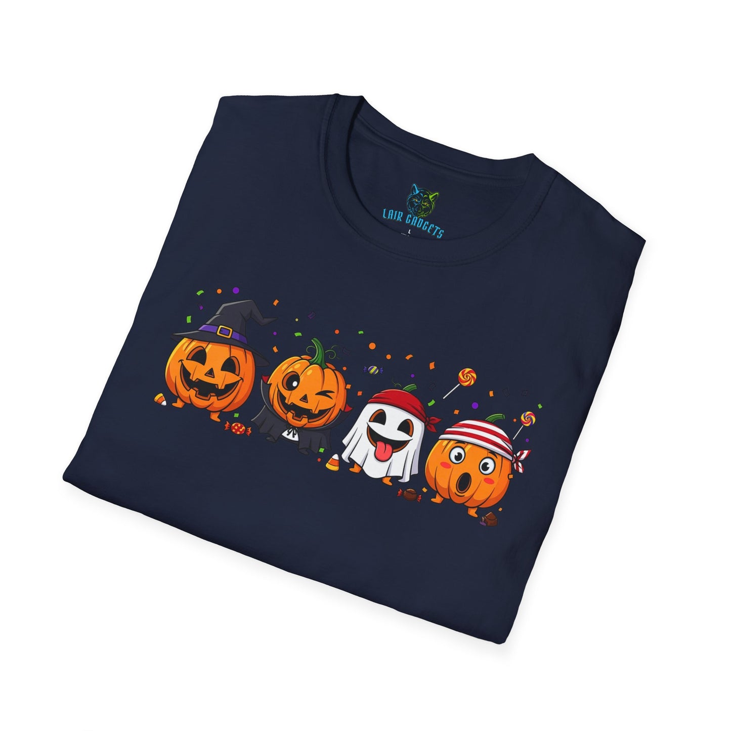 Pumpkin Friends Unisex Softstyle T-Shirt