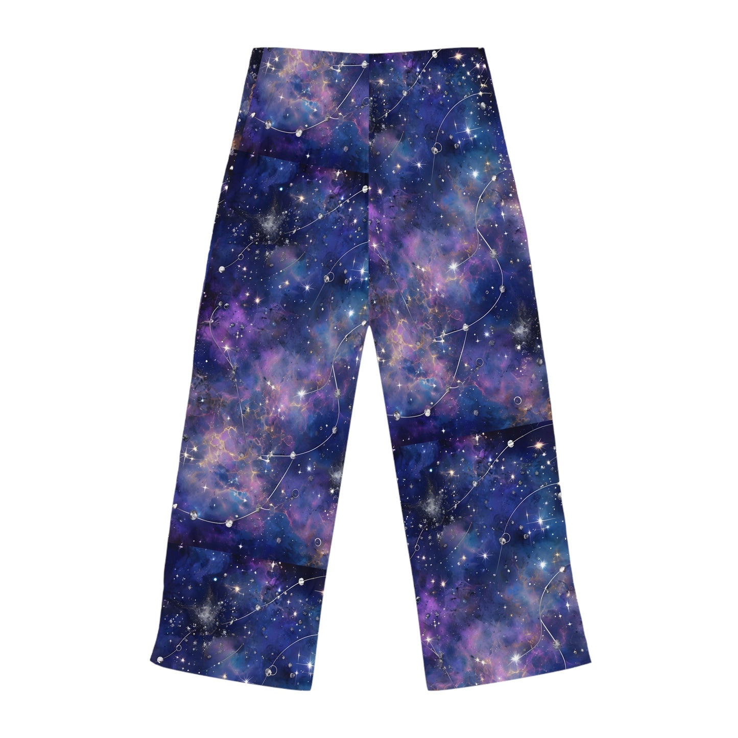 Cosmic Cowgirl Women's Pajama Pants - Stylish Space-Themed Loungewear