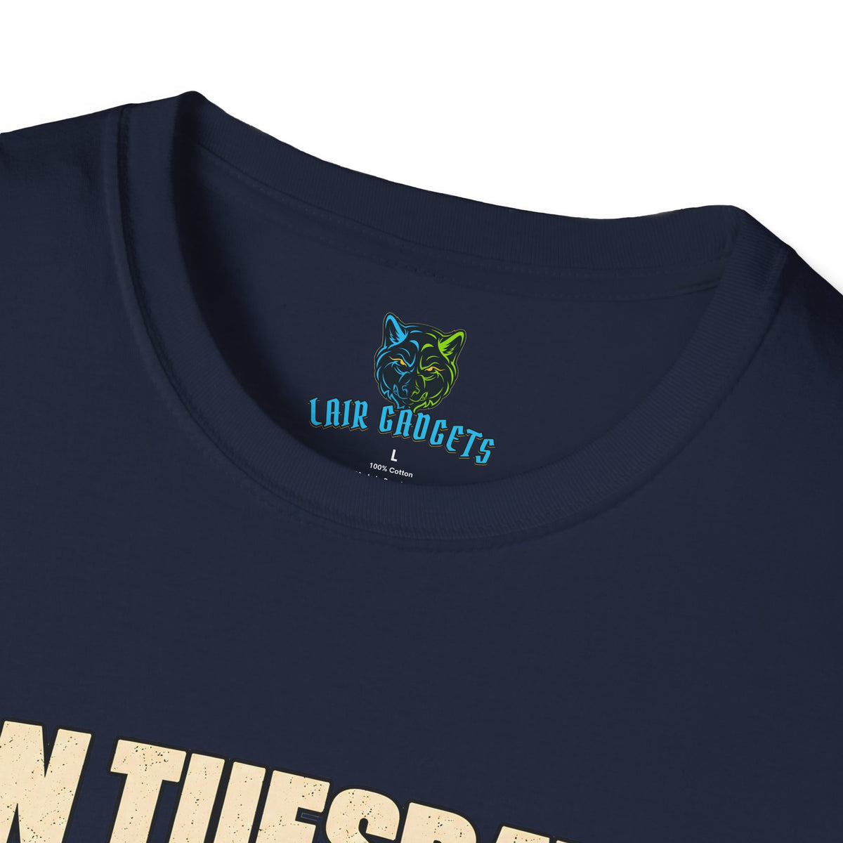 On Tuesdays We Go Retro RetroNate game controller graphic tee, alternate view