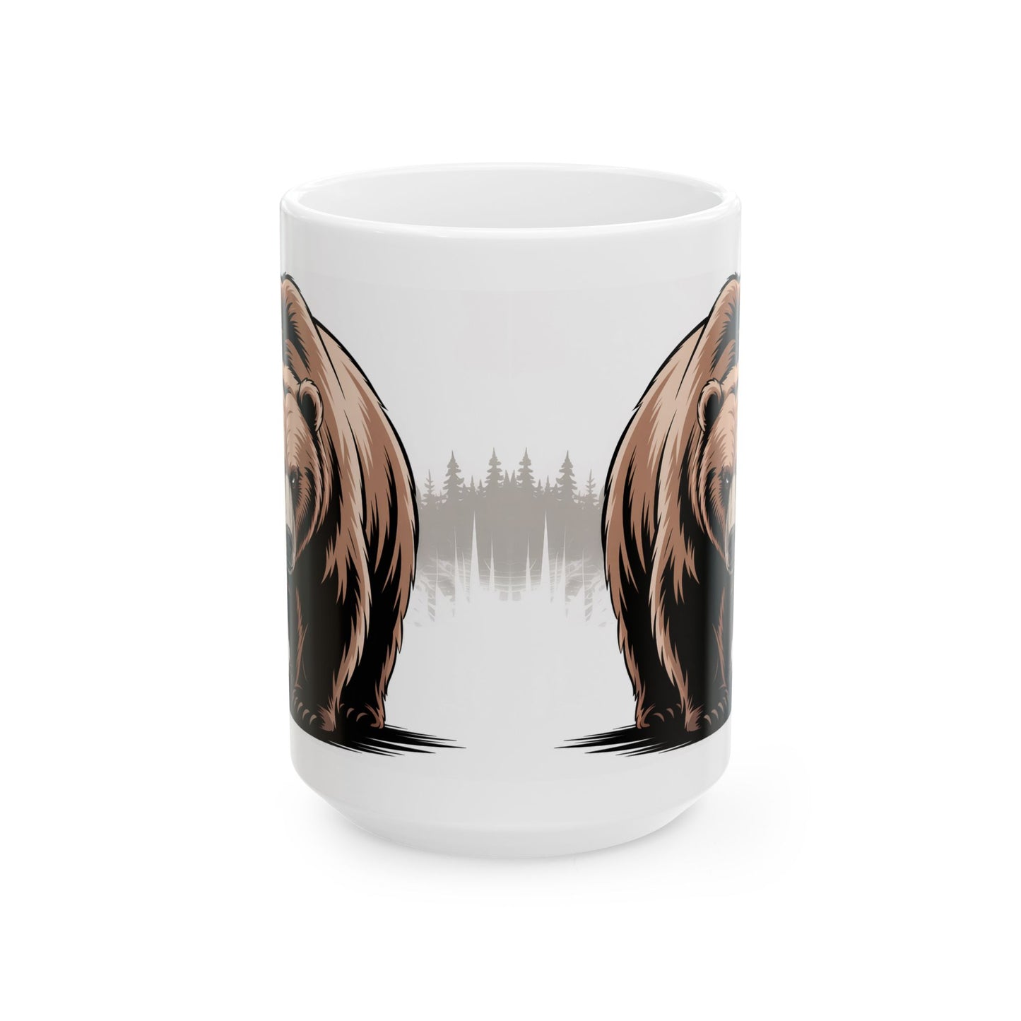Bear Mountain scape Ceramic Mug, (15oz)