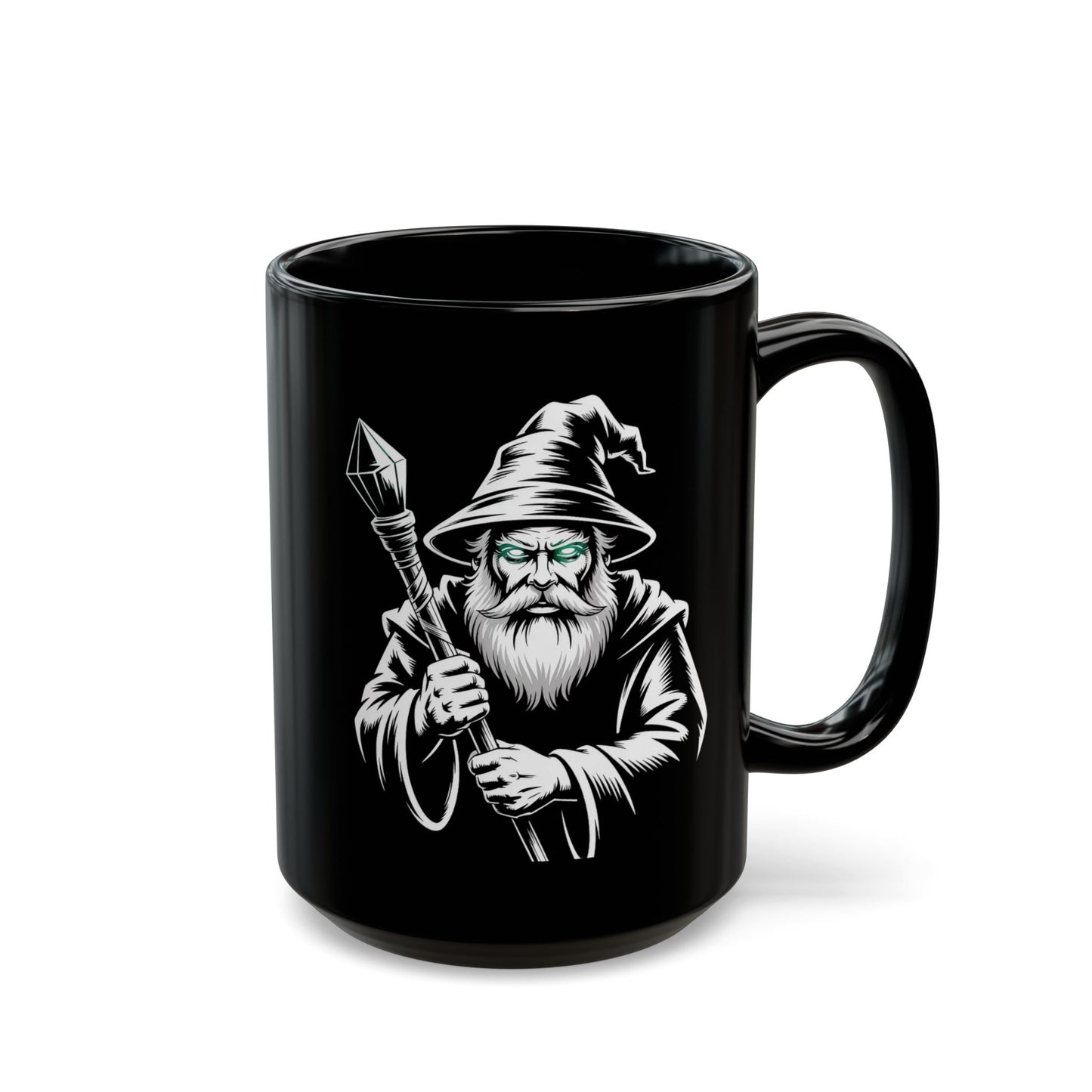 Wizard Black Mug (15oz)