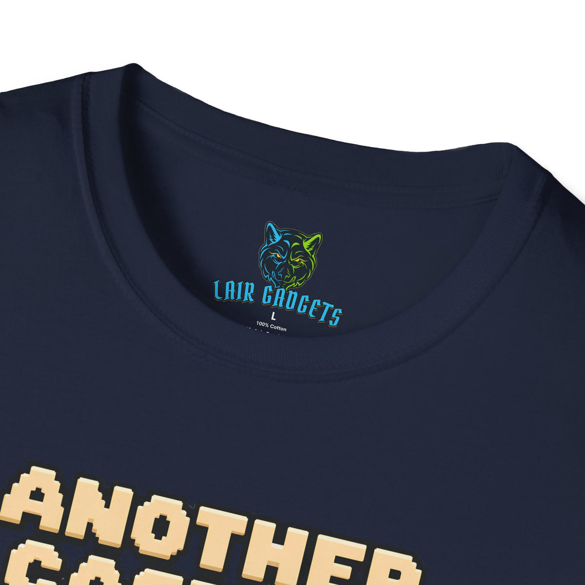 Another Castle She Ran So Far Away pixel art knight graphic tee, alternate view