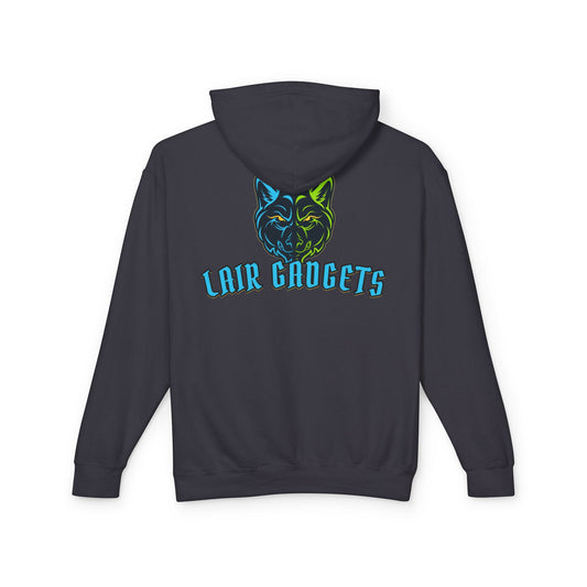 Lair Gadgets Unisex Lightweight Hooded Sweatshirt - Casual Comfort with a Bold Statement