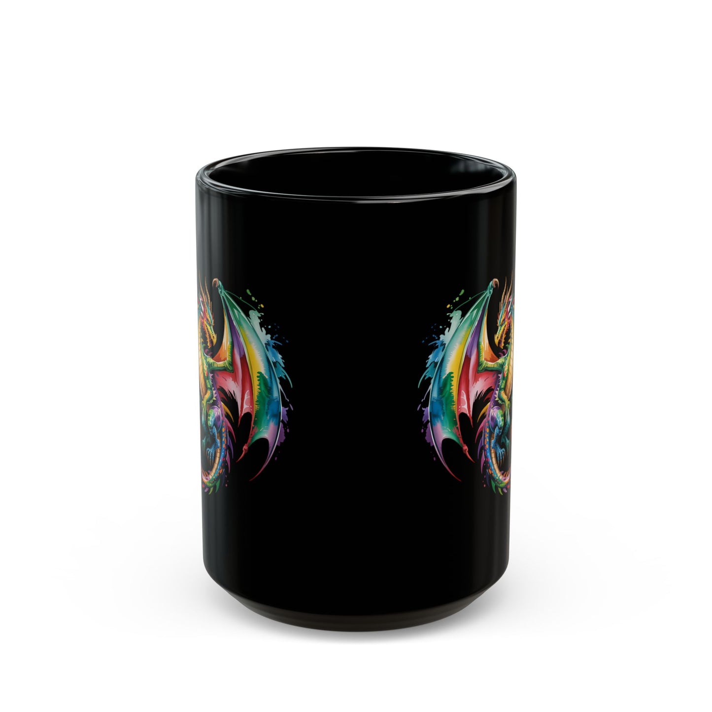 Dragon Black Mug (15oz) # 10613268