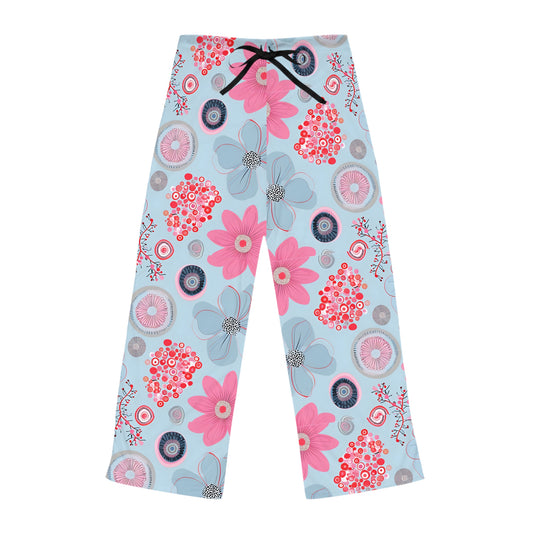 Floral Women's Pajama Pants - Cozy Sleepwear for Relaxing Nights