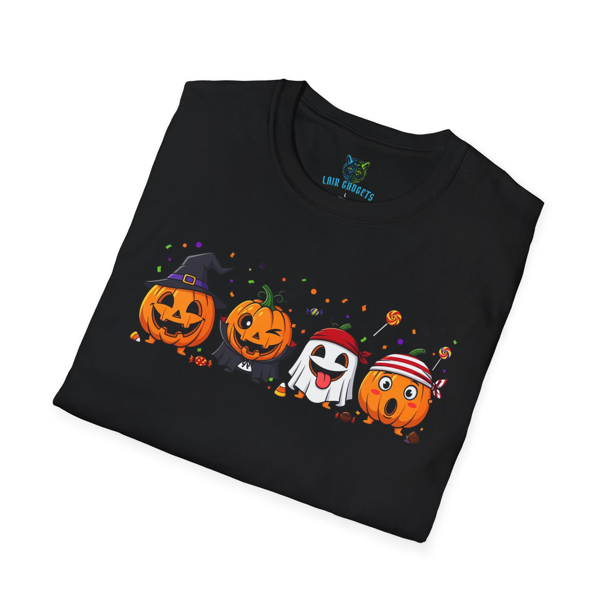 Pumpkin Friends Unisex Softstyle T-Shirt