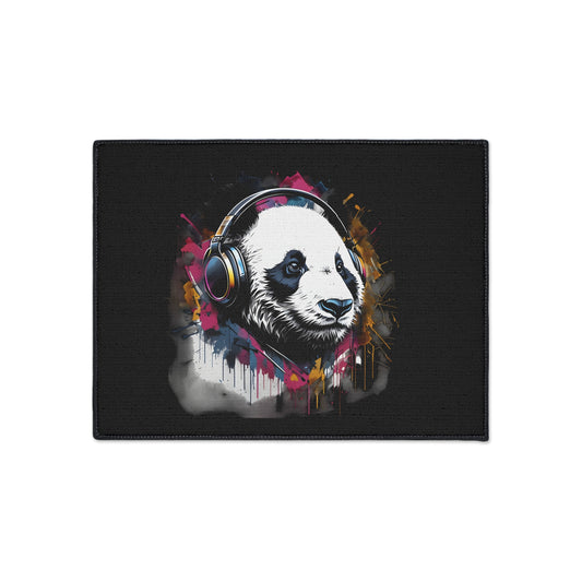 Panda Vibe Heavy Duty Floor Mat - Stylish, Durable, and Fun Home Décor