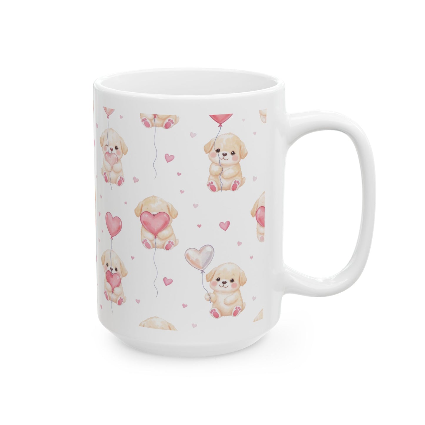 Puppy with Heart balloon- Score 88