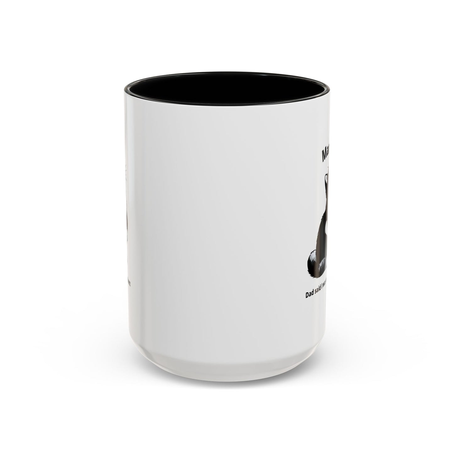 Charming Cat Coffee Mug - "Dad Said I Was a Chonky Butt" - Perfect Gift for Cat Lovers