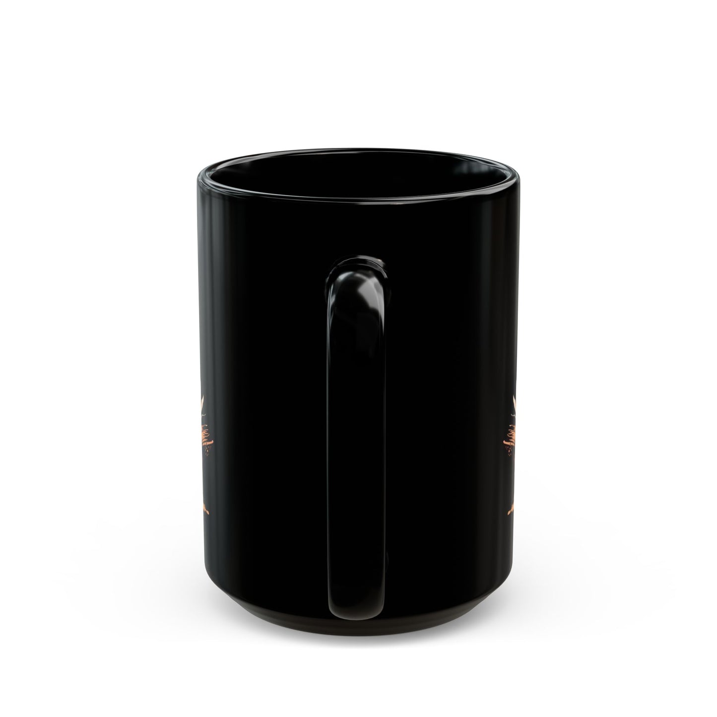 Gold Dragon Book Black Mug (11oz, 15oz)