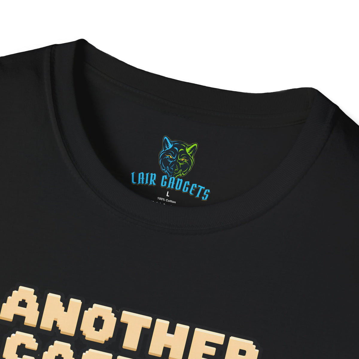 Another Castle She Ran So Far Away pixel art knight graphic tee, alternate view
