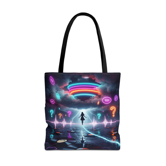 Colorful Mystical Tote Bag - Vibrant, Artful, and Useful for Everyday Adventures | Ideal for Gifts, Festivals, and Eco-Friendly Living