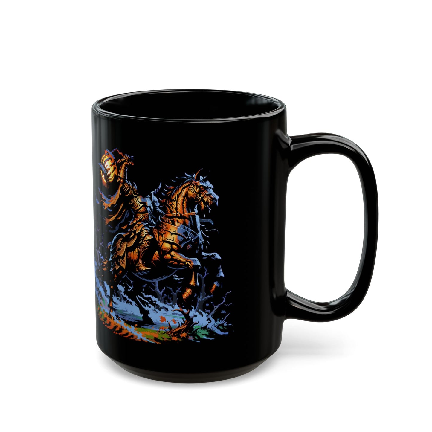 Headless Horseman Black Mug (15oz)