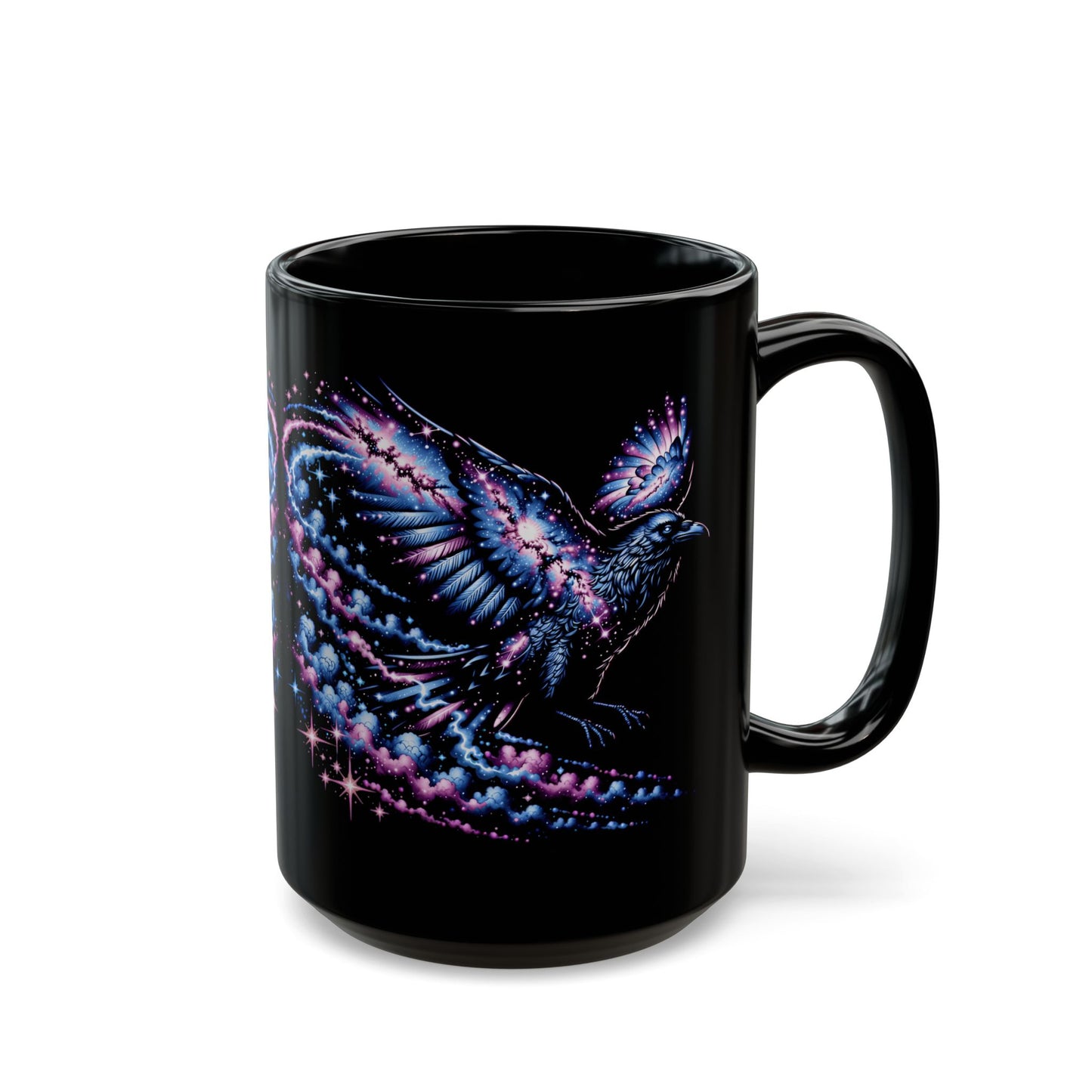 Cosmic Raven Black Mug (11oz, 15oz)