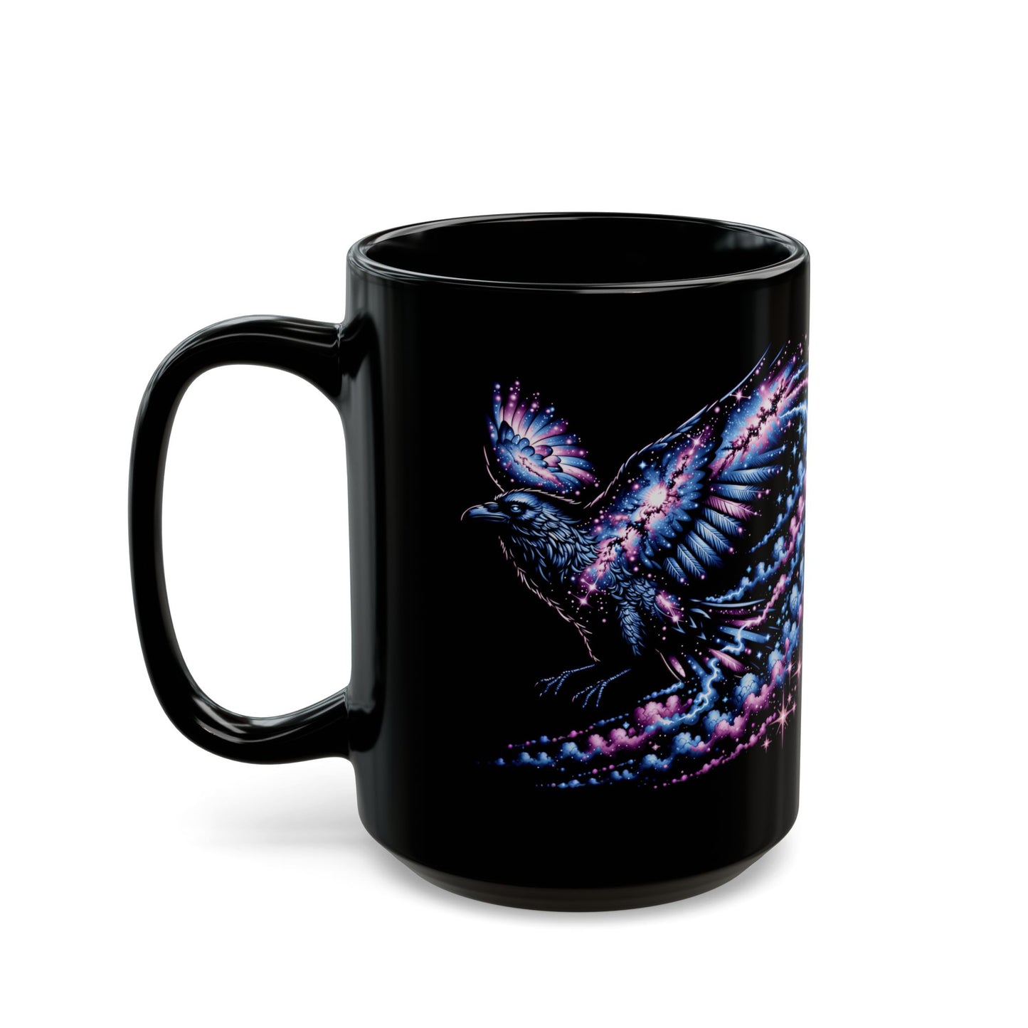 Cosmic Raven Black Mug (11oz, 15oz)