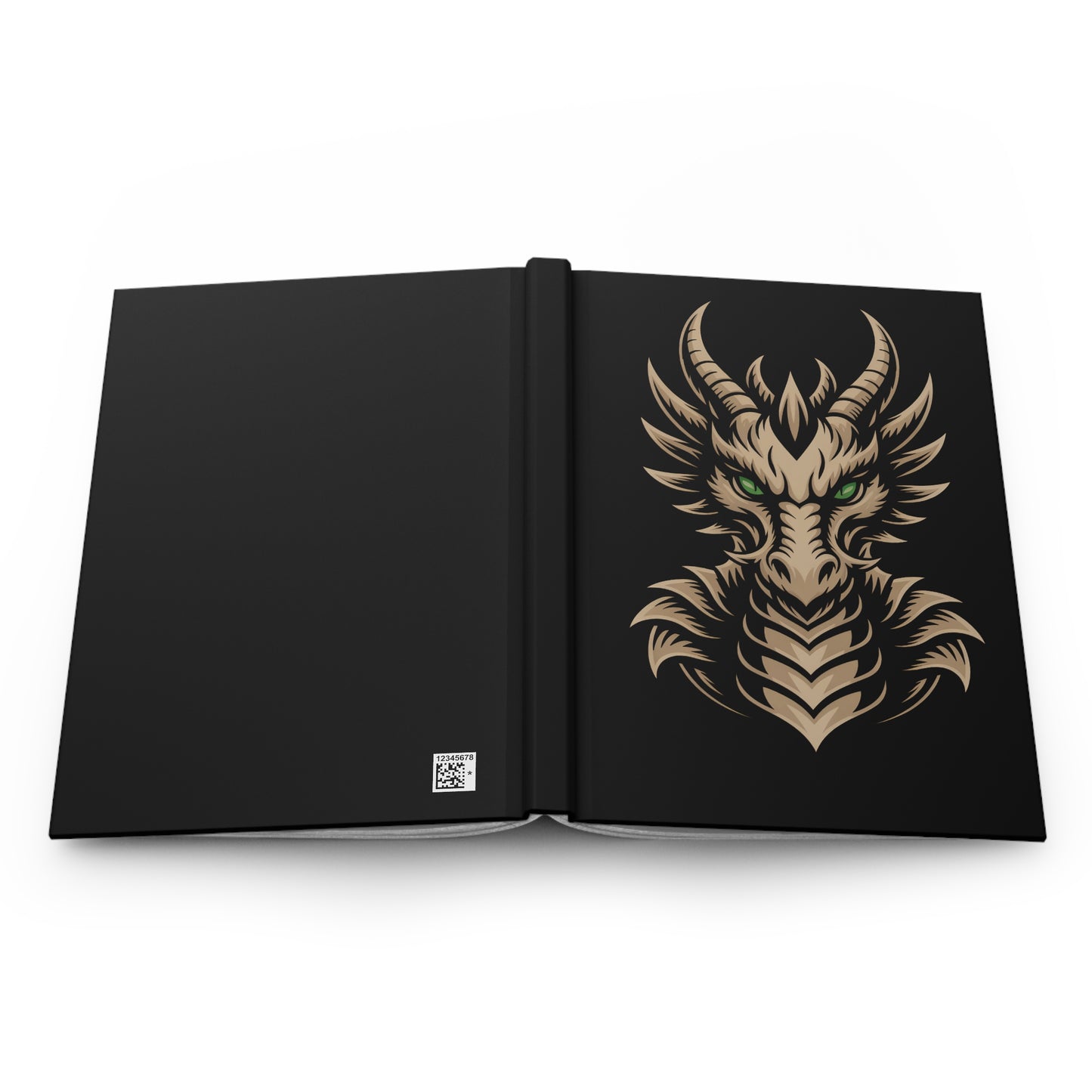 Gold Dragon Hardcover Journal Matte