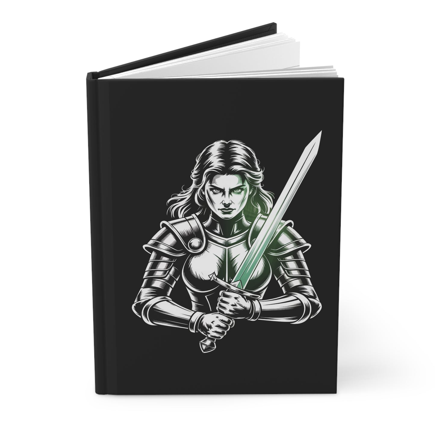 Female Warrior Hardcover Journal Matte