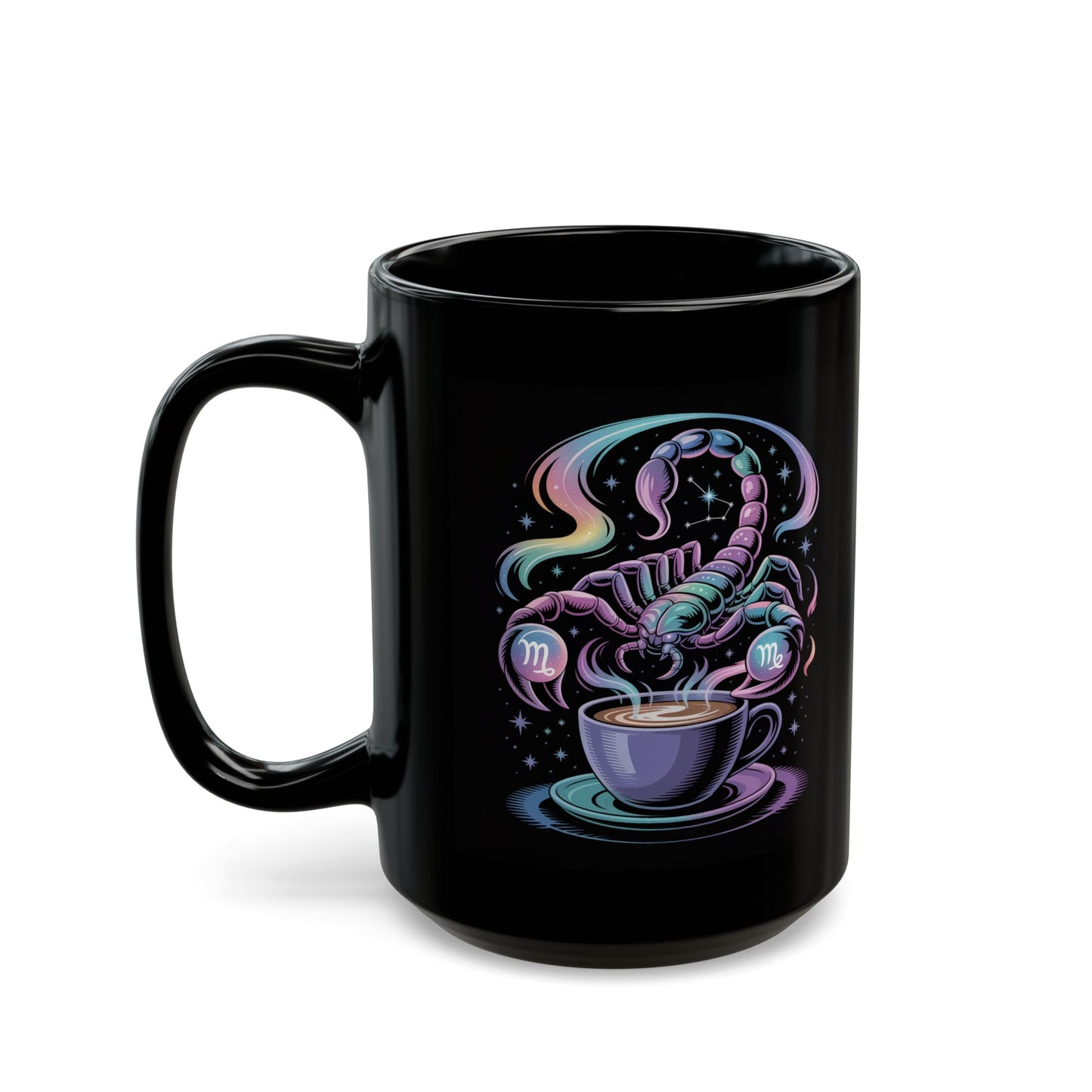 Cosmic Scorpio Mug - Astrology Gift, Unique Coffee Cup for Zodiac Lovers, Horoscope Theme, Magical Scorpion Design
