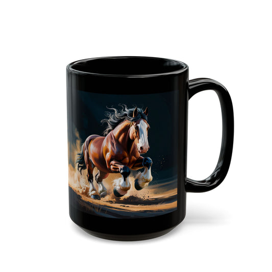 Power Clyde Black Mug (15oz)