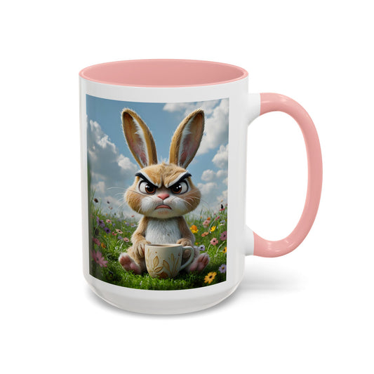 Mad Bunny Accent Coffee Mug (15oz)