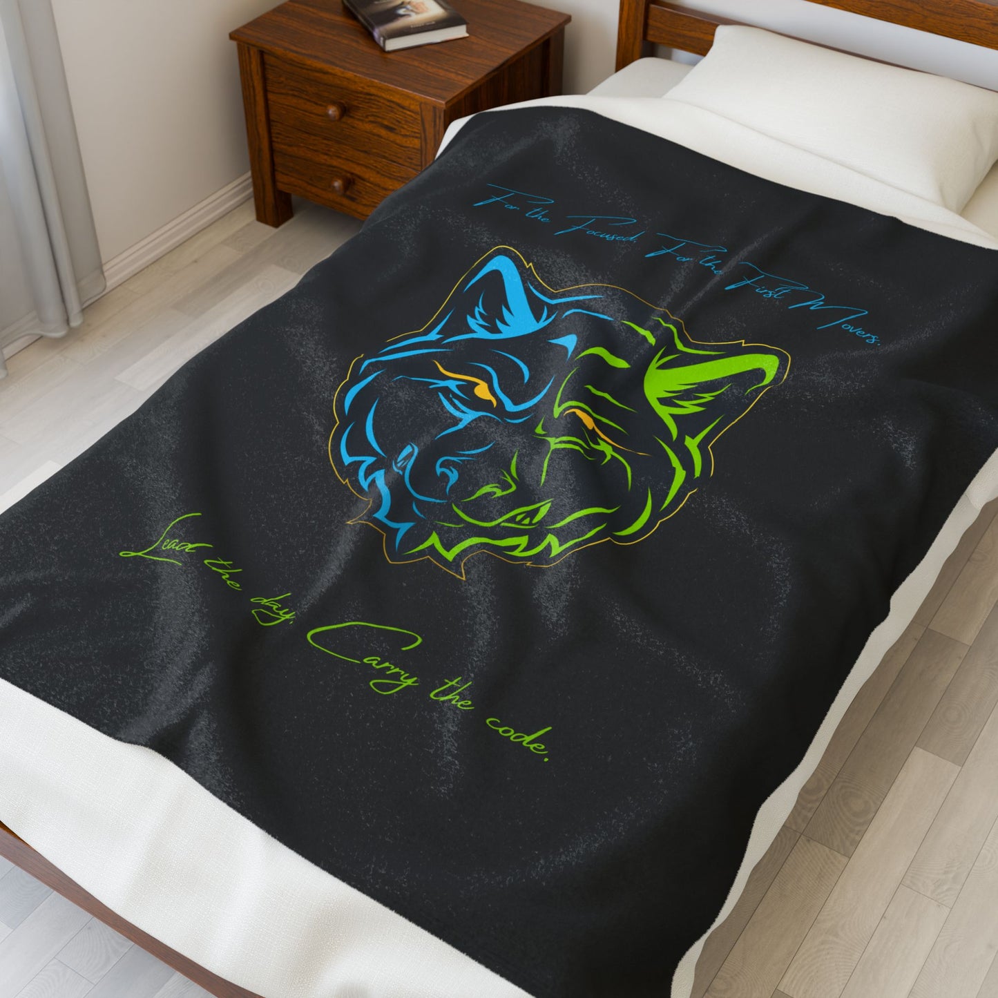 Lair Gadgets Wolf Velveteen Plush Blanket, Cozy Gift for Animal Lovers, Soft Throw for Home Decor, Warm Blanket for Relaxation, Unique Gift [...]