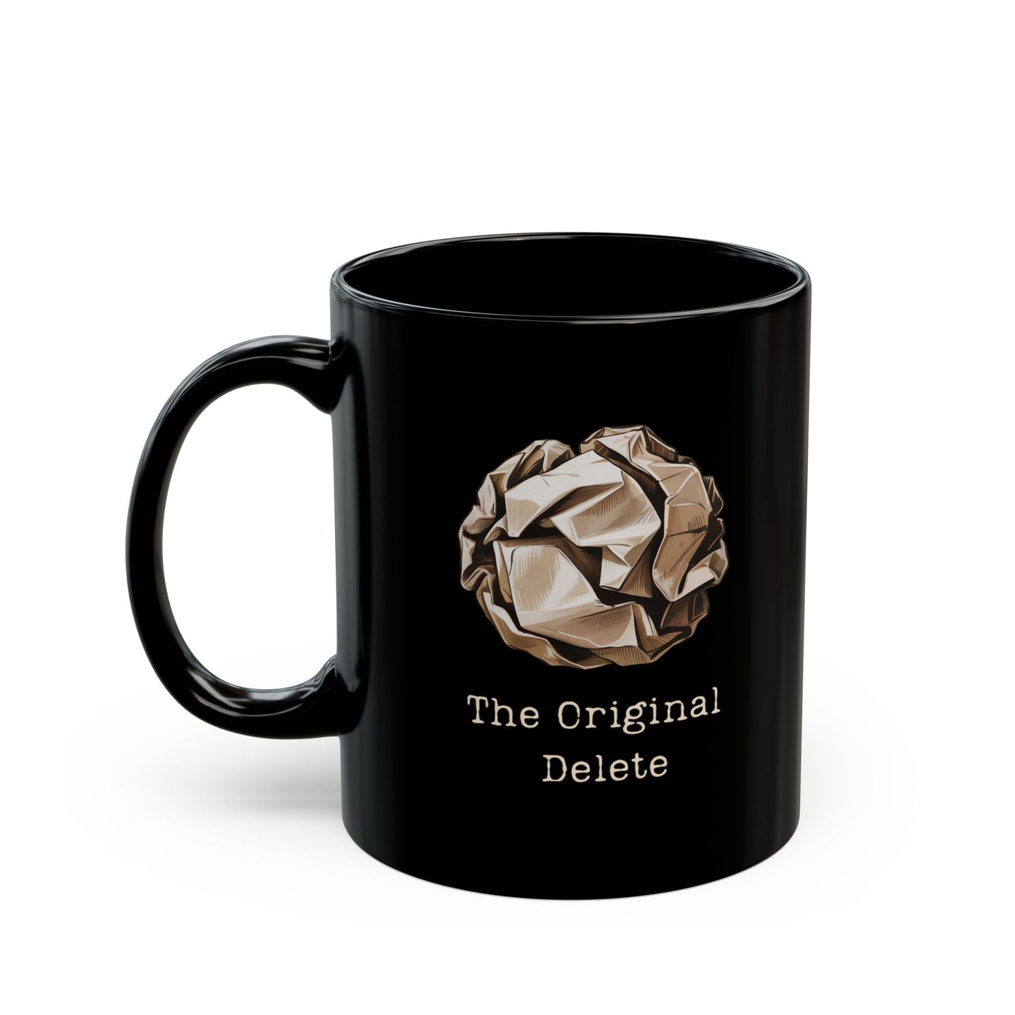 Writer Coffee Mug – Black Ceramic Mug for Editors, Authors & Creatives – 15oz Literary Writing Mug - B0GFXK591H