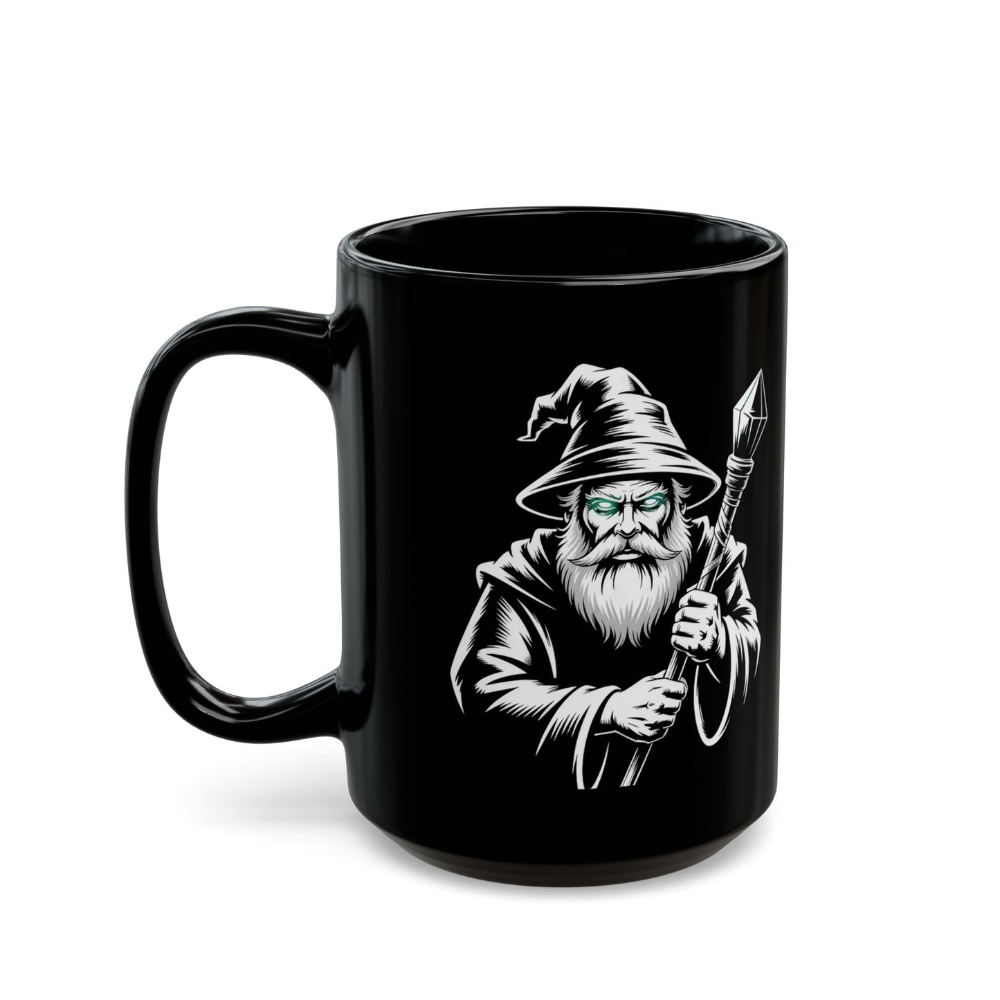 Wizard Black Mug (15oz)