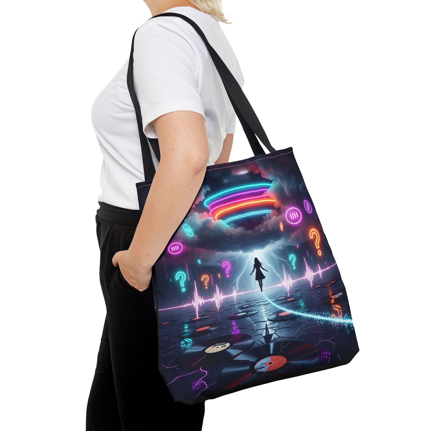 Colorful Mystical Tote Bag - Vibrant, Artful, and Useful for Everyday Adventures | Ideal for Gifts, Festivals, and Eco-Friendly Living