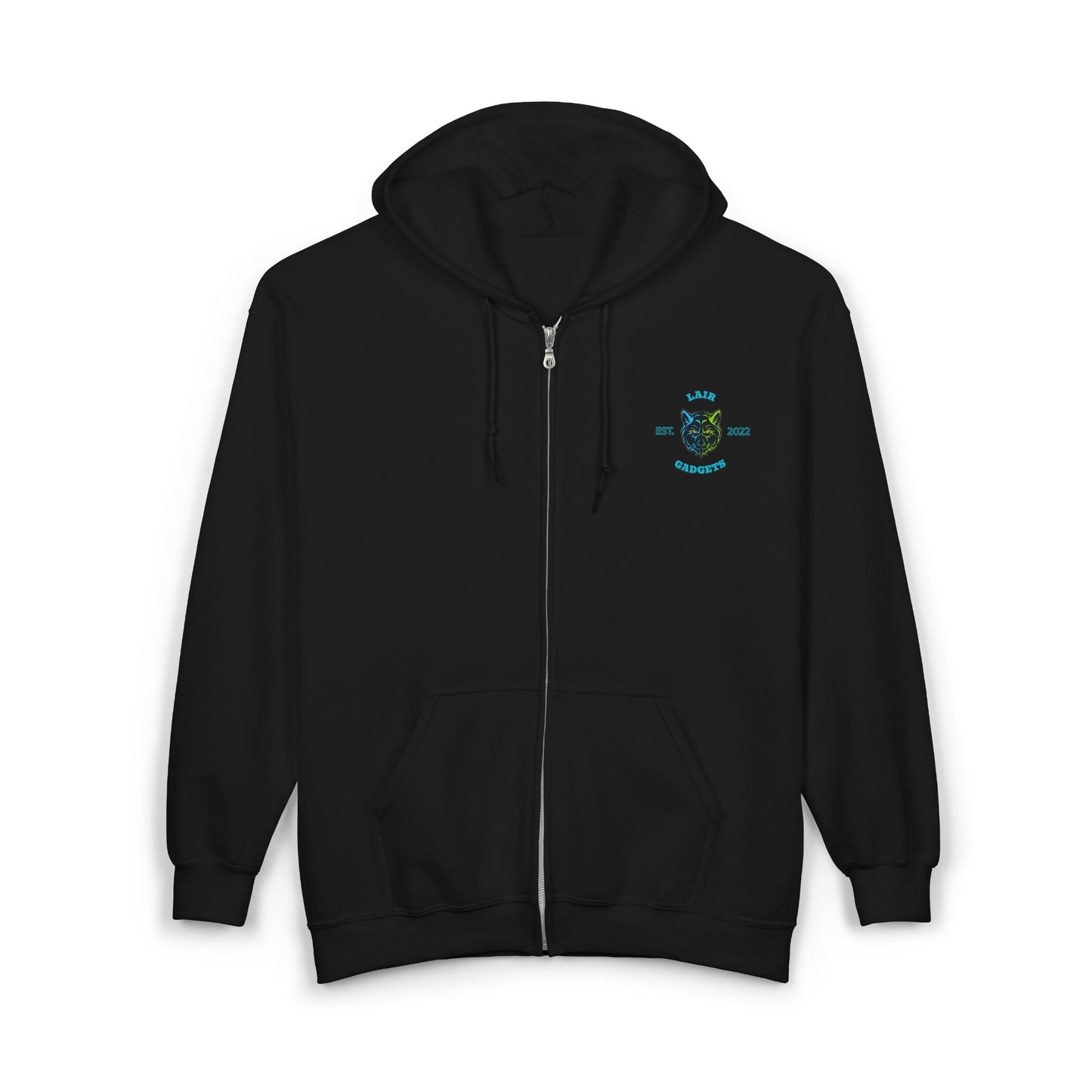 Lair Gadgets Unisex Heavy Blend™ Full Zip Hooded Sweatshirt Ghost Edition