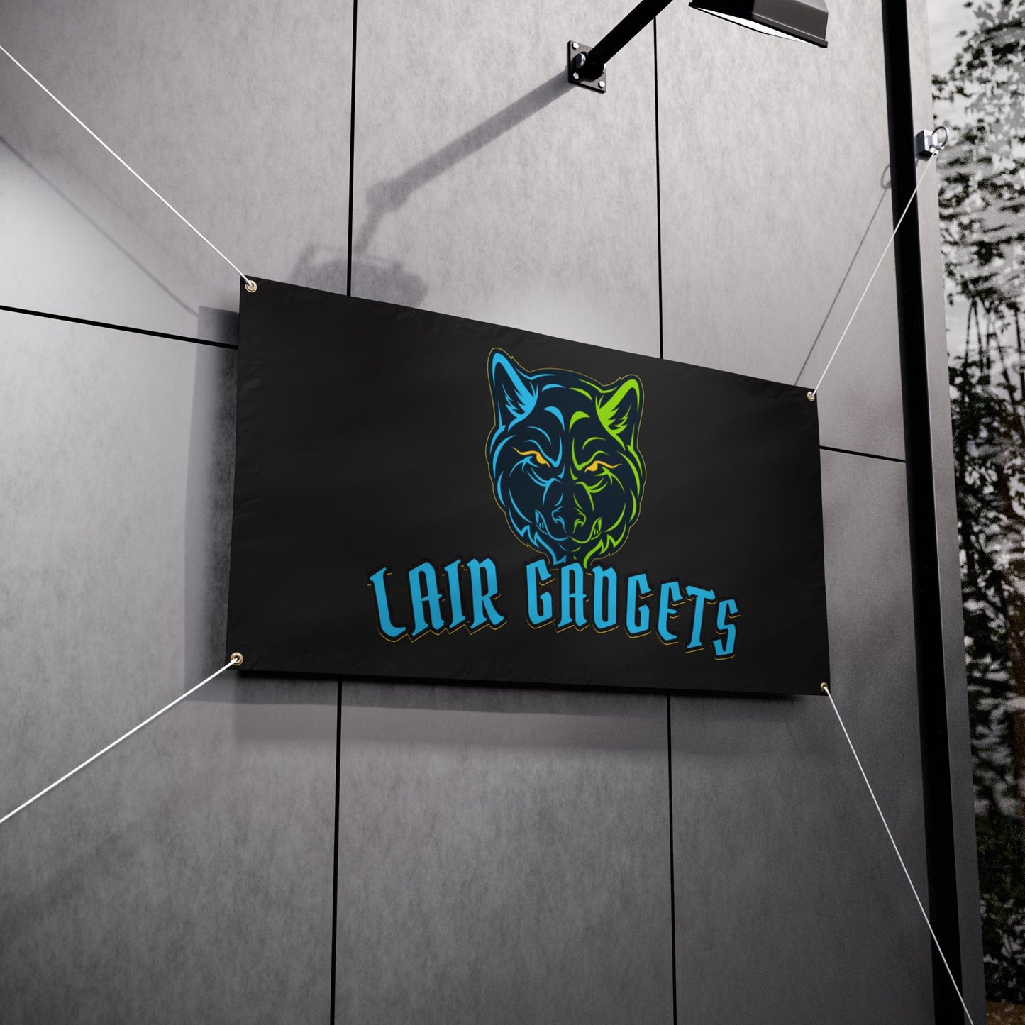 Lair Gadgets Vinyl Banners for Events, Parties, and Business Promotions, Personalized Signs, Eye-Catching Displays, Outdoor Decor, Wall Art