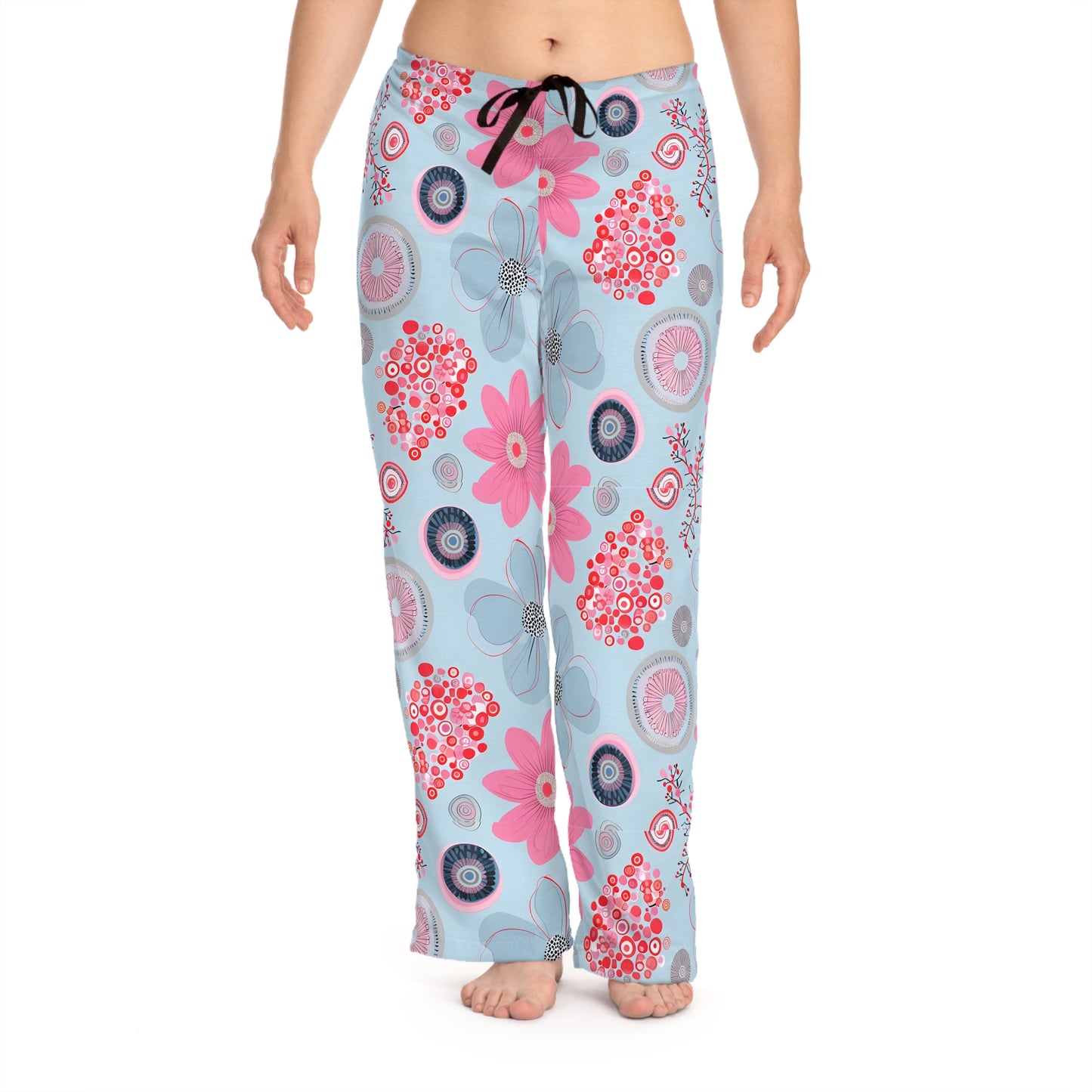 Floral Women's Pajama Pants - Cozy Sleepwear for Relaxing Nights